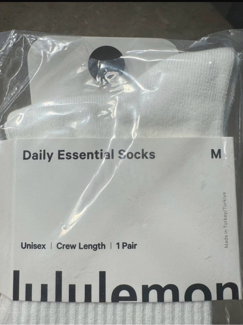 New Women’s Lululemon Athletica Socks
3 pairs Size Medium Daily Essential Socks - Picture 5 of 5